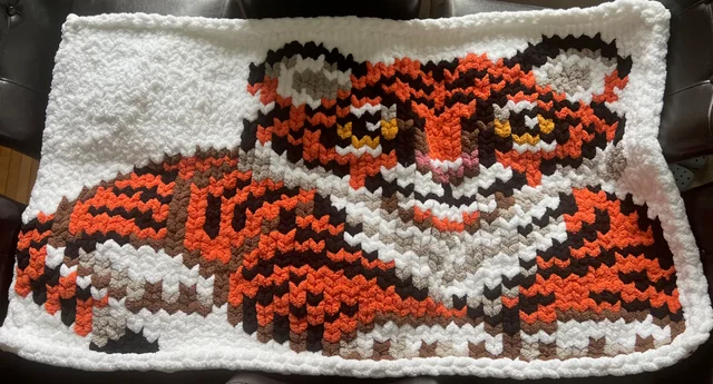 tiger knit blanket milwaukee wisconsin