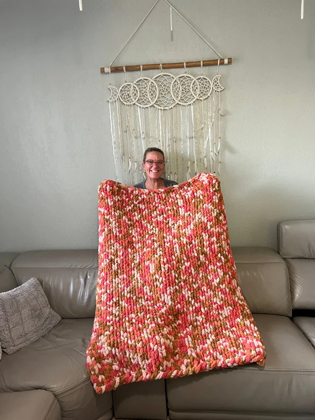 coco knit blanket